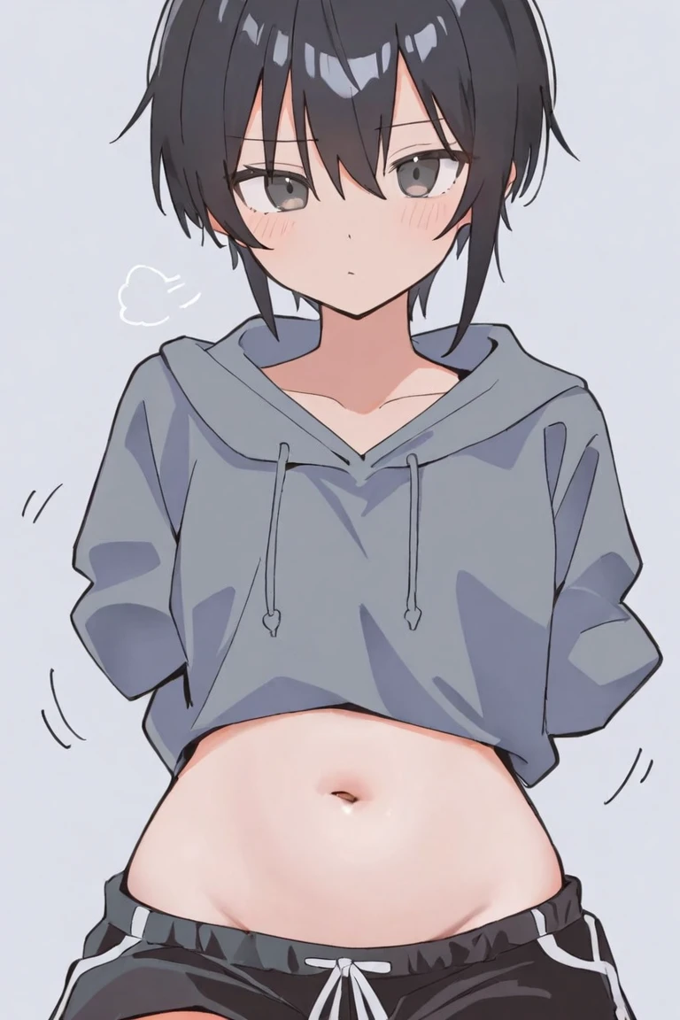 Trendy clothing,Trendy hairstyles,short bangs,black hair,highest quality,age,NSFW,young girl,smile,Undressing while live streaming on a smartphone at home,girl's room,small breasts,Cat face editing app,selfie