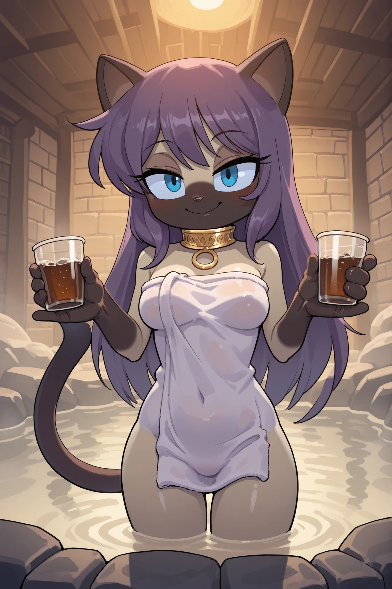 [by teranen], digital art, high quality, masterpiece, ((detailed face)), ((detailed fur:1)), depth of field, 1girl, (white fur), (female), (goat female anthro), anthro, purple eye, (curved horns), brown hair, (goat tail), short muzzle, ((goat)) (thick thighs, huge hips, huge breasts, perky_breasts, small waist, big tits, G-cup,), glasses, ((blushing)), two-tone body, full body, looking at the viewer, long hair, curly hair, head horns, submissive, cute, (((face view))), (((portrait view))), (half shadow), [crepuscular ray], [detailed ambient light], [gray natural lighting], [ambient light], [explicit content], [sharp focus], (questionable content), (shaded), breedable, cute face, goat girl, suggestive, ((gypsy clothes)), ((cleavage window)), (((nsfw))), hunchback of notre dame, lewd, slut, prostitute,