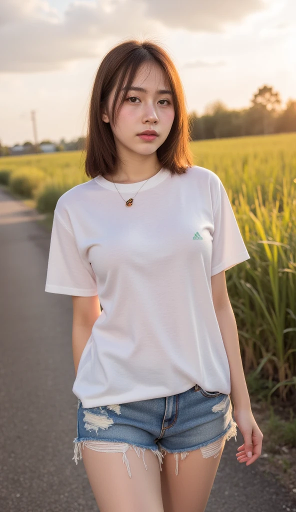 make a plain with large vegetation