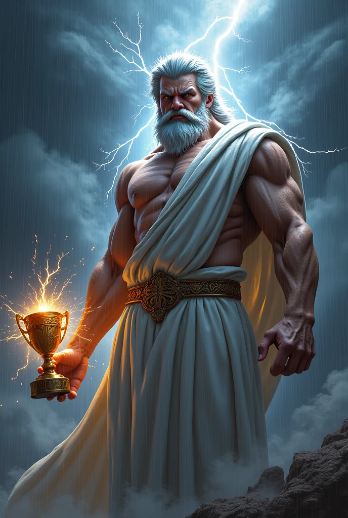 guttonerdvision14, ((best quality)), ((masterpiece)), ((realistic cartoon)), ((perfect character)) um retrato RAW de corpo inteiro de Zeus, wearing his white robes and incorporating all the legendary characteristics of the character from mythology. He is surrounded by lightning and thunder, wielding his magic ray in his hand, em meio ao majestoso ambiente do Olimpo. Zeus' skin is detailed with exceptional precision (1.3), and the depiction is hyper-realistic and hyper-detailed, capturing each mythological element with great richness. Rendering is performed with Octane render in UHD 8K, ensuring unparalleled quality.
eye level, scenic, masterpiece