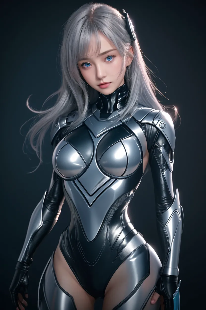 (((front view))), ((Masterpiece)), ((ultra high definition)), ((ultra high resolution)), ((full sharpness)), ((maximum quality)), ((Cinematic)), ((8k)), ((Samantha Eve Wilkins/Atom Eve)), ((completely identical to the cartoon)), ((Invincible Cartoon)), ((alone)), ((full body)), ((ultra detailed face)), ((ultra detailed eyes)), ((ultra realist eyes)), ((ultra detailed irises)), ((totally normal irises)), (((identical irises))), ((ultra delicate hands)), ((ultra detailed hands)), ((very small hands)), ((ultra detailed fingers)), ((natural lighting)), ((malicious smile)), ((smooth skin)), ((natural skin), ((totally ultra realistic)), ((repeat the same face)), ((always the same face)), ((repeat always the same face)), ((always the same body)), ((always the same proportions)), ((always the same clothes)), ((looking at the camera)), ((natural colors)), ((full emphasis on every detail such as hair color, attire, body proportions)), ((Atom Eve))