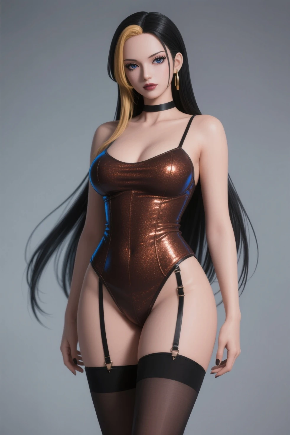 8K Ultra HD、Digital SLR Camera、soft light、high quality、Volumetric Lighting、frank、photo、high resolution、4K、8k、Bokeh，The eyes and face are very detailed，Clear eyes，Bright Eyes, Delicate lips, Smile shyly, Pretty Face，Small round face, Create stunning girl images, warm color, Very high color saturation，The legs look very long from the front，dynamic poses，Normal standing posture，black background，Chinese fairy tale women，Golden Ratio, Minimalism，Transparent and visible skin, amaranth red clothing，Transparent silk long-sleeved Hanfu，Transparent swimsuit，amber hair、Gradient Hairstyle，Cleavage、Exposed breasts、sexy、very detailed breasts, d cup size