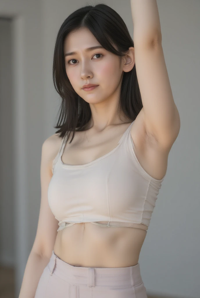 Japanese Model, Young and sexy gravure idol, Young and cute gravure idol, realistic Young Gravure Idol, Real fleshy gravure idol, Young Gravure Idol, A sophisticated gravure idol, A young and slender gravure idol, Beautiful Asian Girl,Gray background、