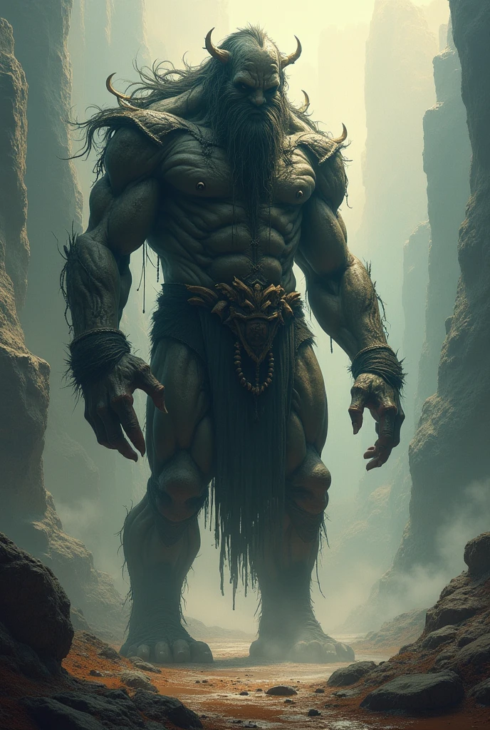 Giant god by Stuart Lippincott, best quality, masterpiece, high details, Ultra intricate detailed