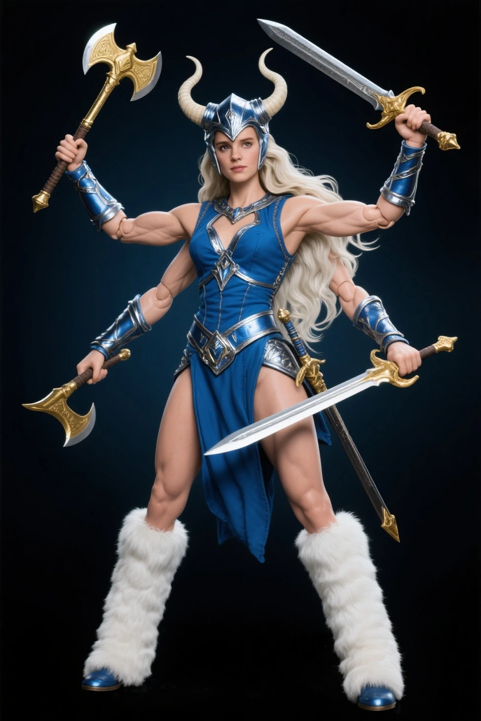 Full body Portrait of the Great Nordic Queen, a very gorgeous woman, 50 years old, thick healthy body, erotic warrior costumes, dark red styled fluffy hair, natural Blue eyes, a nose with a bump, an elongated chin, dressed in ancient national,
8k resolution, dynamic lighting hyperdetailed intricately detailed Splash art trending on Artstation triadic colors Unreal Engine 5 volumetric lighting, oil painting, heavy strokes