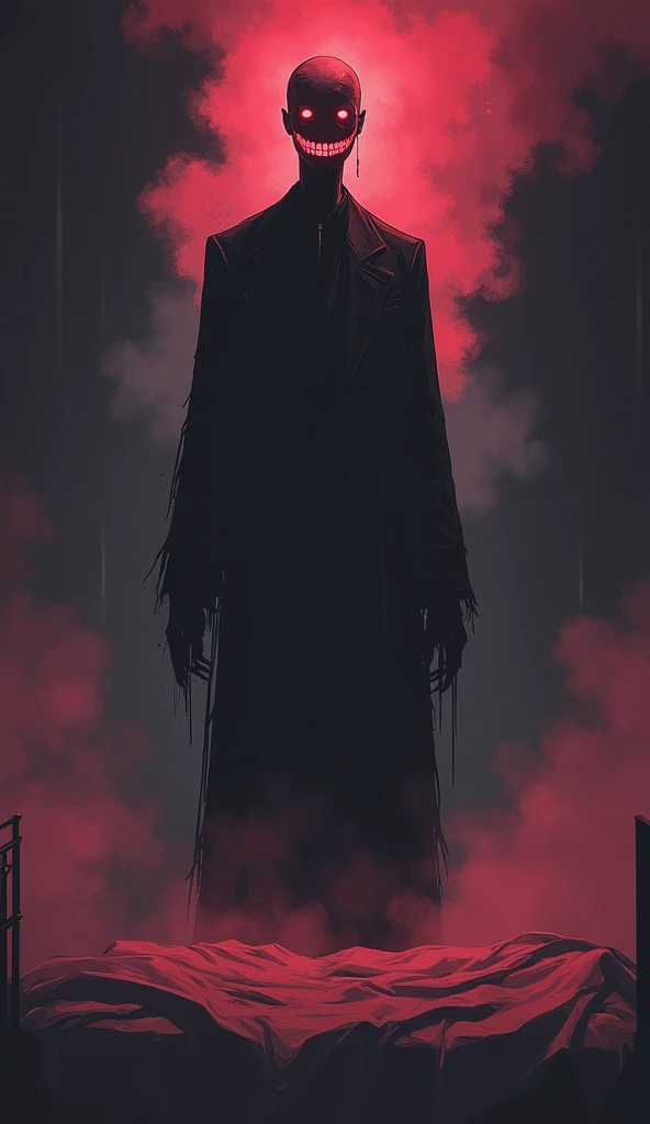 loneliness(Art inspired by Bill Sienkiewicz). oil painting)
