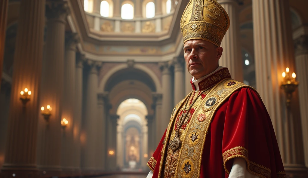 photo of h0mel@nder, as a (priest:1.3),in a church, white robes, wearing a cassock, (holy cross locket:1.1), 8k uhd, dslr, high quality
<lora:HomelanderV1:0.85>