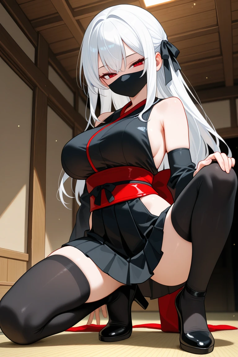 1 girl, detailed blue eyes, longeyelashes, detailed beautiful face, 4k quality, (arms behind back:1.5), bound arms, Red rope , gag, gagged, shibari, bondage, close ups,masterpiece, best quality, highres,((kneeling, arms behind back, bound arm, bound wrists, bound legs, wrists behind waist, rope bondage, shibari over clothes)),(masterpiece:1.2), best quality,absurdres, highres, best quality, Botan, black top, fur-trim, oionlion ears, messy hair, skirt, messy hair, grey eyes, grey hair, long hair, black nails, sharp nails, dynamic pose, sexy pose, seductively smile, blush, hands behind back, city road, on the road,