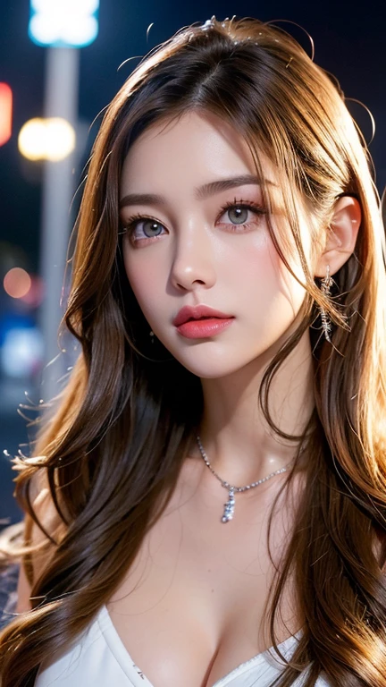 High-quality work,Realistic works,Super premium graphics,8K HD CG works,high quality graphics,High-definition and exquisite CG works,10x pixels,Ultra-fine details:1.1,Advanced technical details:1.1Realistic photo effects,Interior lighting effects:1.5,natural soft light:1.5. Light effect(Virtual light effects:1.8),Ultra-high resolution,shining dress,sliver long hair,silber hair,transparenthair,high detailed hair(Quality hair details:1.1)Clear eyes,Double eyelids look good,Sharp eye makeup, Create exquisite eyelash makeup, tthin eyebrows, Ultra-detailed eyes,a tall nose, lovely red lips, rosey cheeks, With delicate makeup on her face , pretty face, The face shape is perfectly proportioned,(Advanced facial details:1.1)a beautiful cyberpunk female with a cape, HDR (High Dynamic Range),Ray Tracing,NVIDIA RTX,Super-Resolution,Unreal 5,Subsurface scattering,PBR Texturing,Post-processing,Anisotropic Filtering,Depth-of-field,Maximum clarity and sharpness,Multi-layered textures,Albedo and Specular maps,Surface shading,Accurate simulation of light-material interaction, Green Neon suit, Perfect proportions,Octane Render,Two-tone lighting,Wide aperture,Low ISO,White balance,Rule of thirds,8K RAW, ,Women's artwork,Dress full body video,Reality,Amazing Cleavage,My eyes are very bright today
