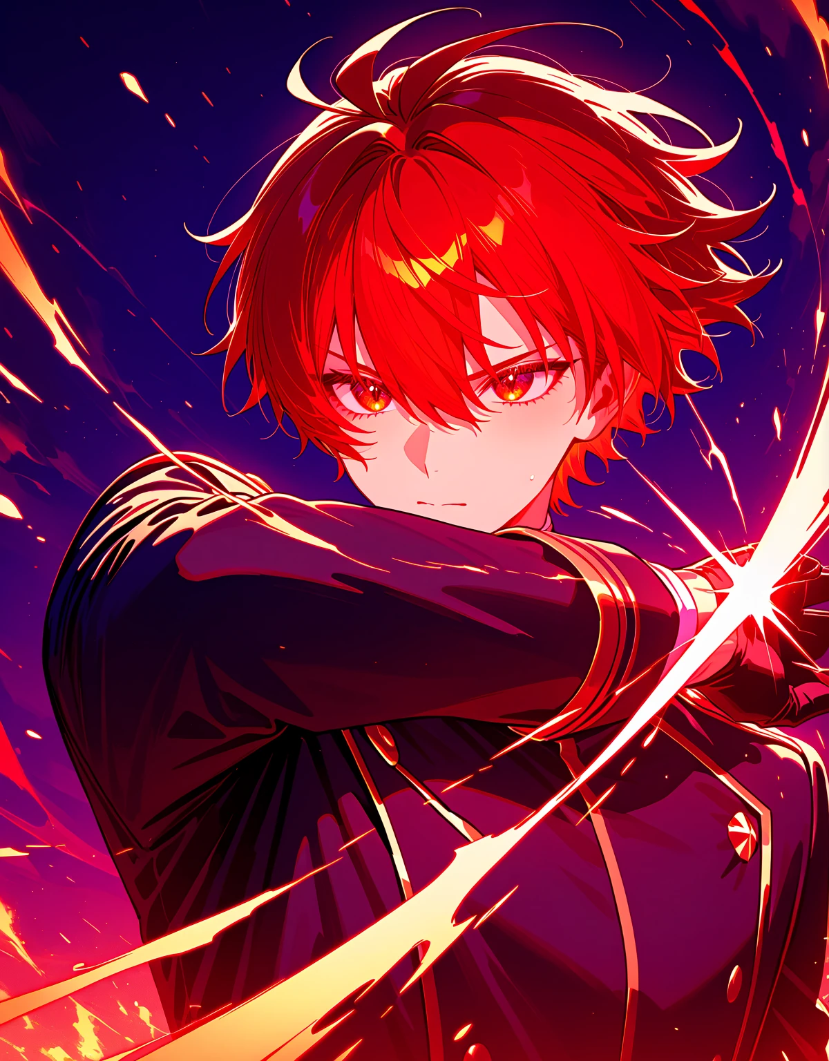 beautiful girl character with red eyes and red hair holding a red light, his eyes glowing red, key anime art, his eyes are red and glowing, anime key visual”, girls , eyes, with red glowing eyes, detailed key anime art, with glowing red eyes, key visual, anime key art, official anime artwork, luminous red eyes, zerochan art, official anime key visual