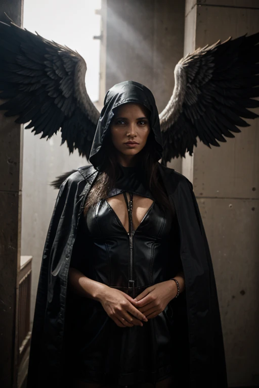 Lisa Ann: The evil nun, Demon horn on the head, demon wings,diabolique, insidieux, Context of the Satanic Church
