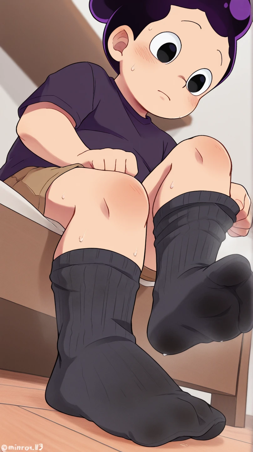 score_9, score_8_up, score_7_up, source_anime, best quality, masterpiece, official art, absurdres, highres, ultra-detailed,waifu2x,Collection: Slice of Life,break,1girl, short hair, spiked hair, blue eyes, bike shorts, purple shirt, (white shirt), fingerless gloves, sweat, (nipple:0.6), very sweat, (wavy mouth:0.5), (yawn:0.3),saliva, blush, gangbang, vaginal sex, clothed sex, rape, intense sex, big penis, (stomach bulge:0.4),twitching penis, pussy, pussy juice, sexual climax, trembling, female orgasm, forced orgasm,intense orgasm, heavy breathing, motion blur, motion lines, cum, creampie, facial, bukkake, sound effects, spoken heart,  outdoors, alley, break,(clear line illustration:1.2), super detailed skin,very high resolution, very aesthetic, Best sexual lighting powered by famous artist, 8k,cute picture,beauty illustration,photoshop_(medium),,(Detailed Lighting),uncensored,
