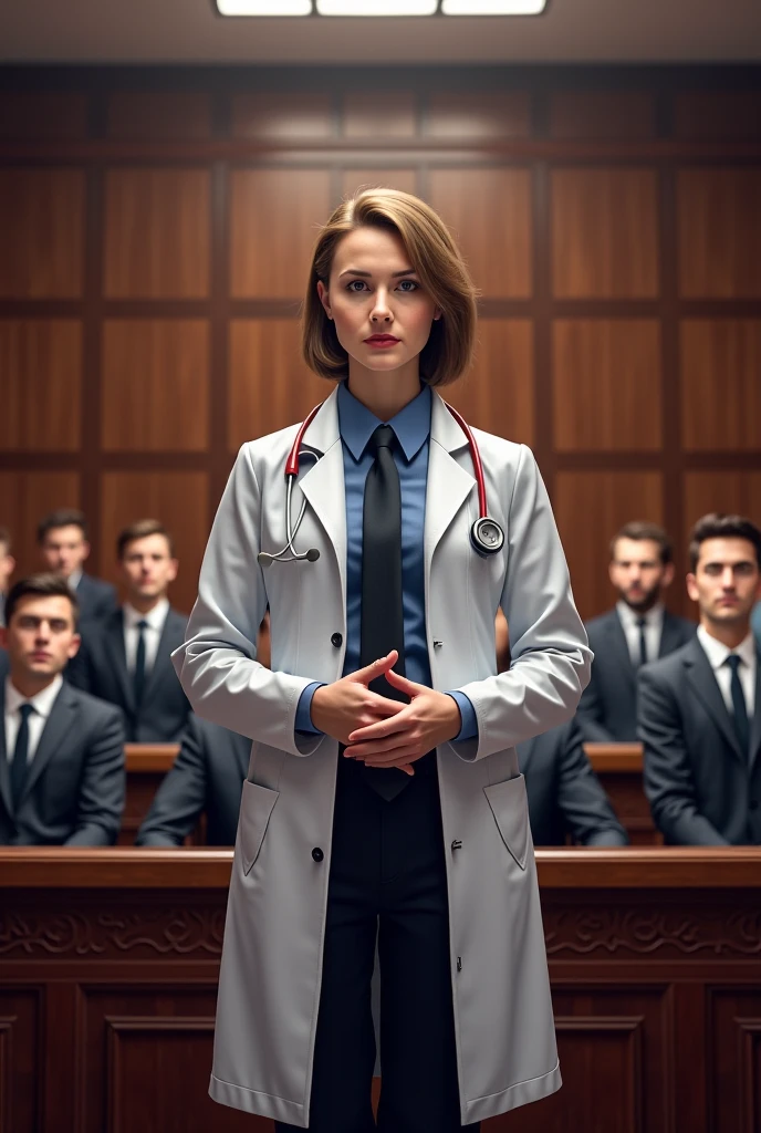 woman doctor in medical college