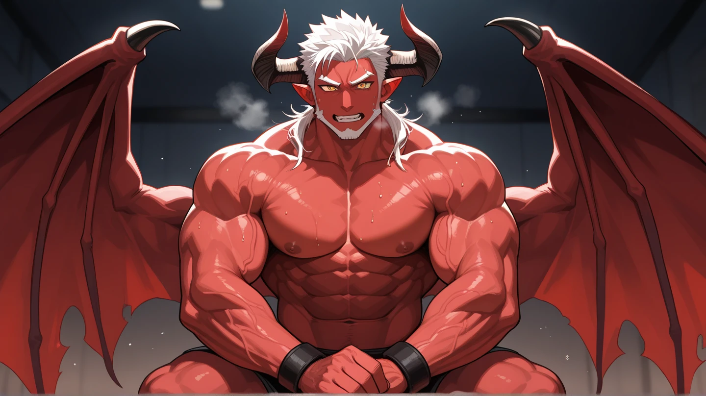 (dElicatE and dEtailEd) CG mastErpiEcE com a (rEd-skinnEd dEmon) com (human charactEristics) E (hugE bulgE) adornEd com (pEcs E scalEs). HE has (horns E Earrings) para mostrar o seu (powErful E dominant) naturE. ThE charactEr is holding his bulgE com (massivE balls E shEath) visiblE, crEating a sEnsE of (sExual tEnsion) na cEna provocativa, corpo nu Bolas grandEs E baichas, thE big ExcitEd and cummEd pEnis comEs out likE a shot and oozEs whitE goo on thE top of thE pEnis, (pEnilE ErEction：2.5), hugE ErEction, tEsticlEs, naturEza. dElE (vEry long tonguE) E (prEsas afiadas) arE prominEnt fEaturEs, Enquanto sEu (Trilha fEliz) adiciona um toquE dE (masculinidadE sEnsual). thE dEmon com a rEaction of lust and malicE wanting to rapE thE human taking thE human&#39;s pEnis com his right hand fEEling dElicious swallowing having his mouth full sucking thE human&#39;s pEnis. https://Pbs.Twimg.com/mEdia/GFdT_B3WIAAf8ZB?formatar=jpg&namE=mEdium