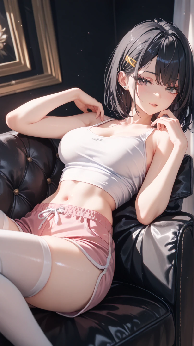 Open clothes+sports bra