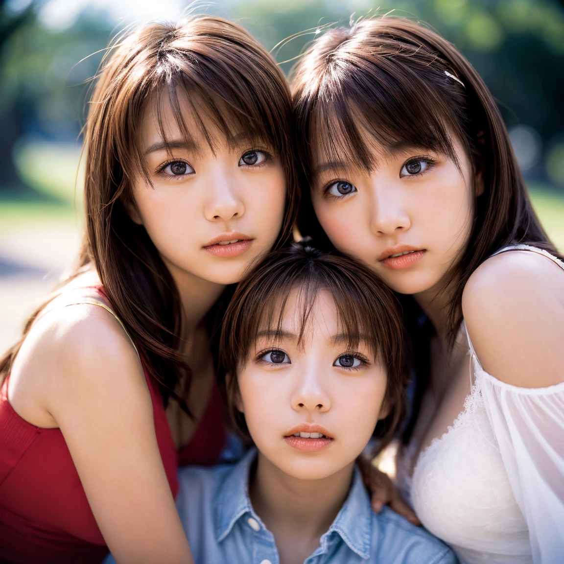 Ultra-realistic capture, Highly detailed, Skin texture must be natural, With such detail that pores can be finely identified, Skin should look healthy, In a uniform tone, Use natural light and color, masterpiece, ((((twins fashion)))), ((twins)), (((clones))), hug, ((female child)), (nsfw), futa, Classroom, exactly the same appearance, students fuck each other, they intertwine with the other girl, lips closed, fuck each other with mutual penetration, fuck each other with full body contact, same body, serious chairpersons fuck each other, legs wrapped around each other's waist, face pressed against each other, hips shaking, meat rods penetrating each other, They are ejaculating, exactly the same face, tongues wrapped around each other, even their noses are bumping against each other, they are showing each other their goofy faces, faces without a shred of decency, they are coming off each other,