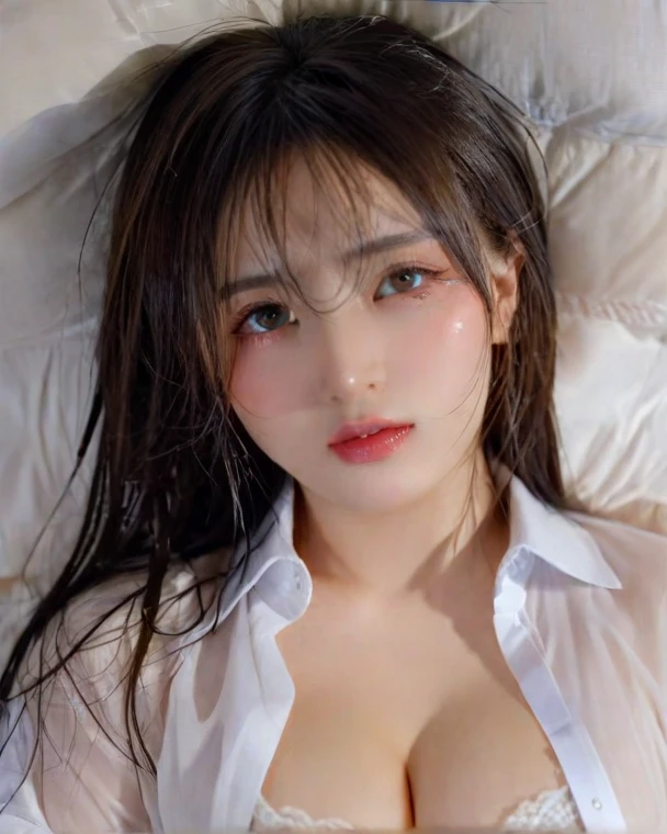 ​masterpiece:1,2)、（Full nudity and small breasts）、（((Forced sexual intercourse with a child))）、（（Being raped at school））、（（（Being vaginal ejaculation）））、（（ハメられ、Crying slender beauty））、（Ultra high definition limbs and face）、top-quality、open open mouth、1 gills、Lying with the crotch spread、serafuku、on  back,