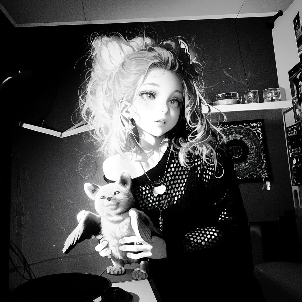 djct with a cat