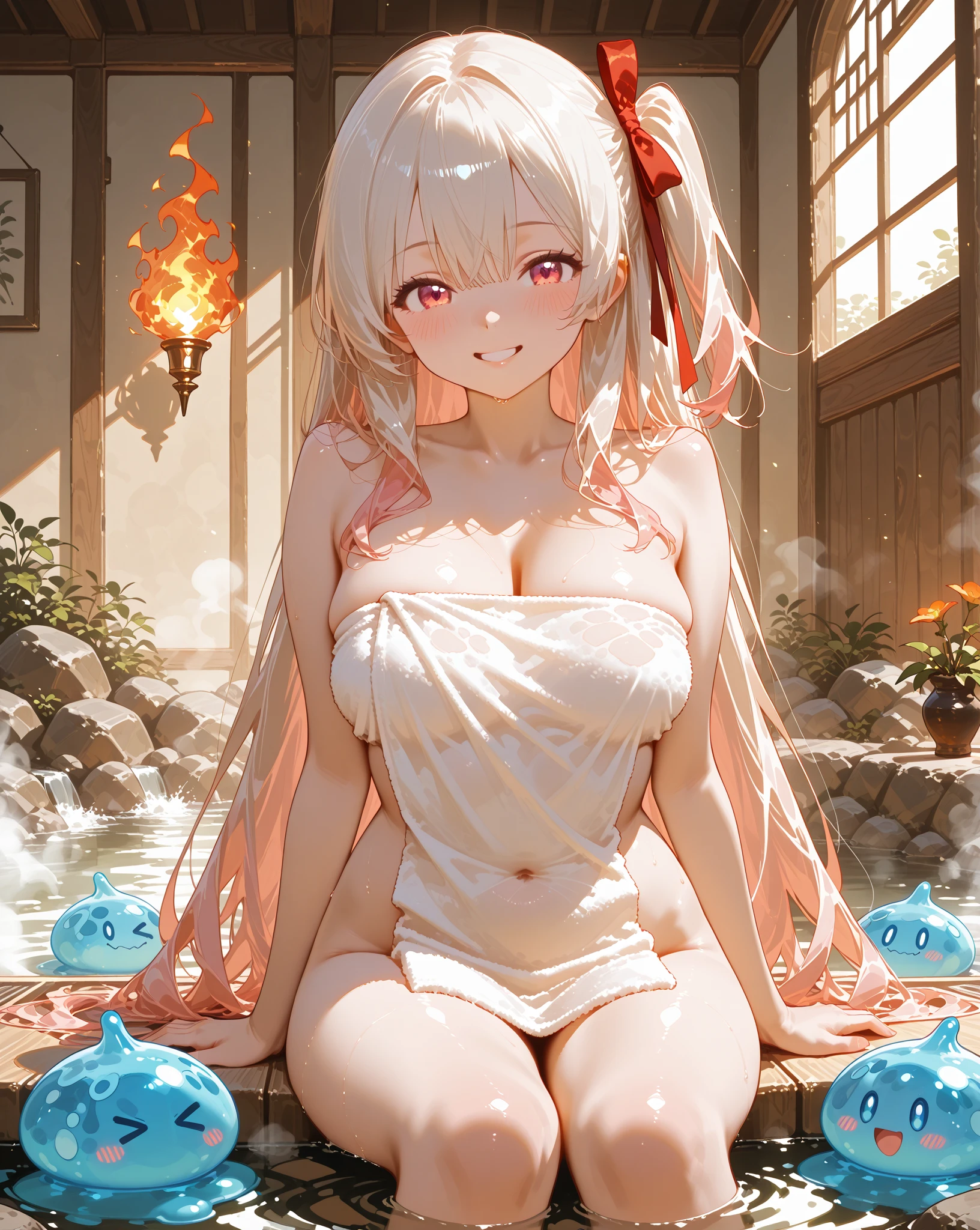 (Desert Abyss)
1girl
bangs
White Lace shoulders
亚麻重棉刺绣丝绸
cleavage cutout
closed eyes
crescent
crescent facial mark
double bun
浅粉 Lace dress
facial mark
facing viewer
forehead mark
White Lace
飘逸 long hair
mini breasts
parted bangs
partially submerged
pink hair
red hair
solo
very long hair
wading
water,,Degenerator