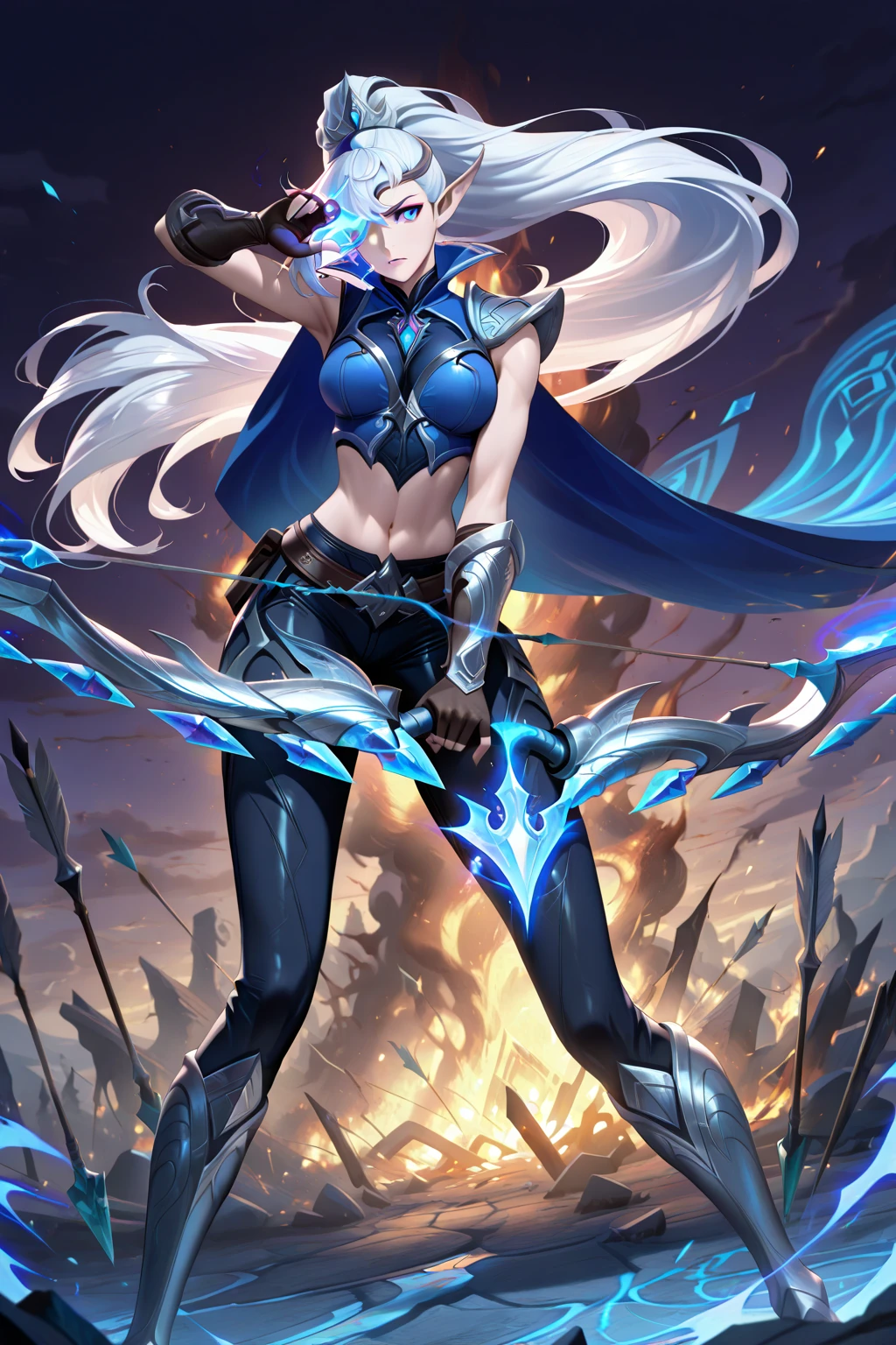 anime - style artwork of a woman with a sword and a dragon, concept art by Yang J, Artstation contest winner, fantasy art, league of legends splash art, anime epic artwork, league of legends concept art, riot games concept art, league of legends character art, league of legends art, extremely detailed artgerm, concept art | artgerm