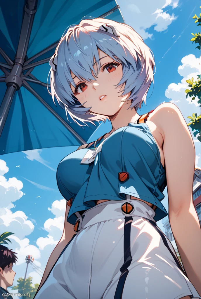 Rei ayanami<lora:add_detail:1.0>