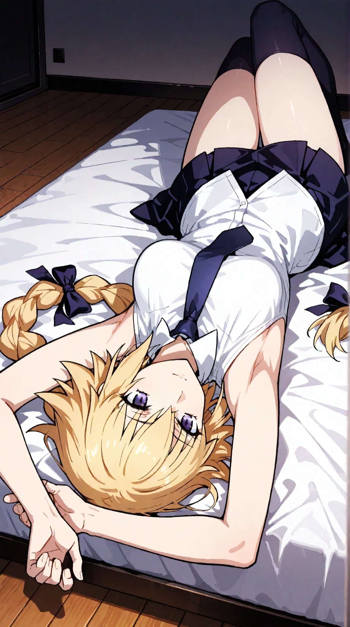 spread legs,nsfw, cum overflow,cum in pussy,embarrassed,nude,cat ear