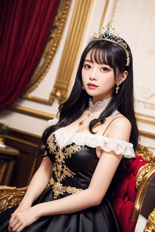 masterpiece, Highest quality, Realistic, Very detailed, Finer details, High resolution, 8k wallpaper, One beautiful woman, Wearing a lovely black bunny girl costume, wearing the garterbelt, Wearing an elaborate Venetian mask, In the hallway of a great hotel, At night, Light brown messy hair, Perfect dynamic composition, Beautiful and beautiful eyes、Big earrings、Are standing、Upper Body