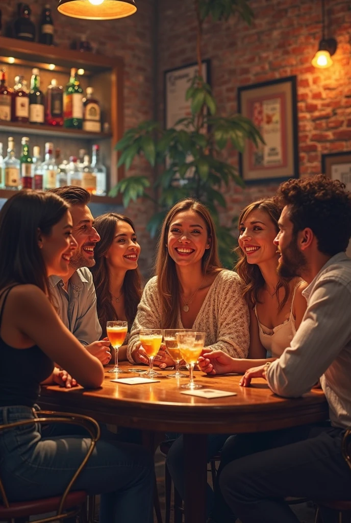 Can you create an image that will best fit the cover image of this blog post. Even if it's someone smiling with his friends while they're at a bar having good time 