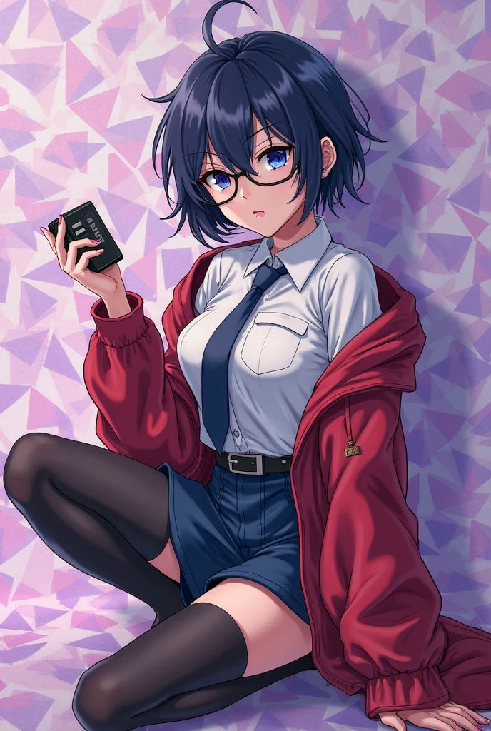 (flat chest:), (masterpiece:1.2), highest quality, High resolution, unity 8k wallpaper, (fine and beautiful eyes:1.6), highly detailed face, perfect lighting, Detailed CG, (perfect hands, perfect anatomy), (1 boy solo:1.4), 20 years old, black hair, extremely beautiful detailfeminine face and eyes, (evil smile:1.4), detailed eyes, best quality,( dark skin:1.8), (turtleneck shirt under yukata:1.2), (bike shorts:1.2), extremely detailed, very precise detailed, (glasses:1.3), blunt bangs, open mouth, (very short pixie cut:1.2), boots,fingerless gloves, smile, (half closed eyes:1.3), ,(on kawara roof),night sky, ,long sidelocks,(long red Scarf),(yukata),(squatting), ears,(acrobat pose:1.3),(squat:1.3),leaning forward,(one knee dwon:1.5),(Put one foot in front:1.3),(stylish pose:1.4),(Raise only index finger:1.1),(Joining hands:1.5),(retro artstyle:1.2), (1990s \(style\):1.2),