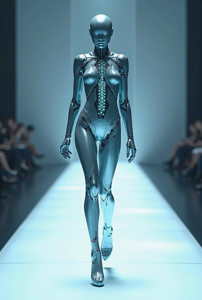 Multiple translucent, mysterious mechanical girls,
Futuristic girls,
All are mechanical joint girls,
full body shot,
everyone is standing,
Everyone is showing each other their bodies,
futuristic city background