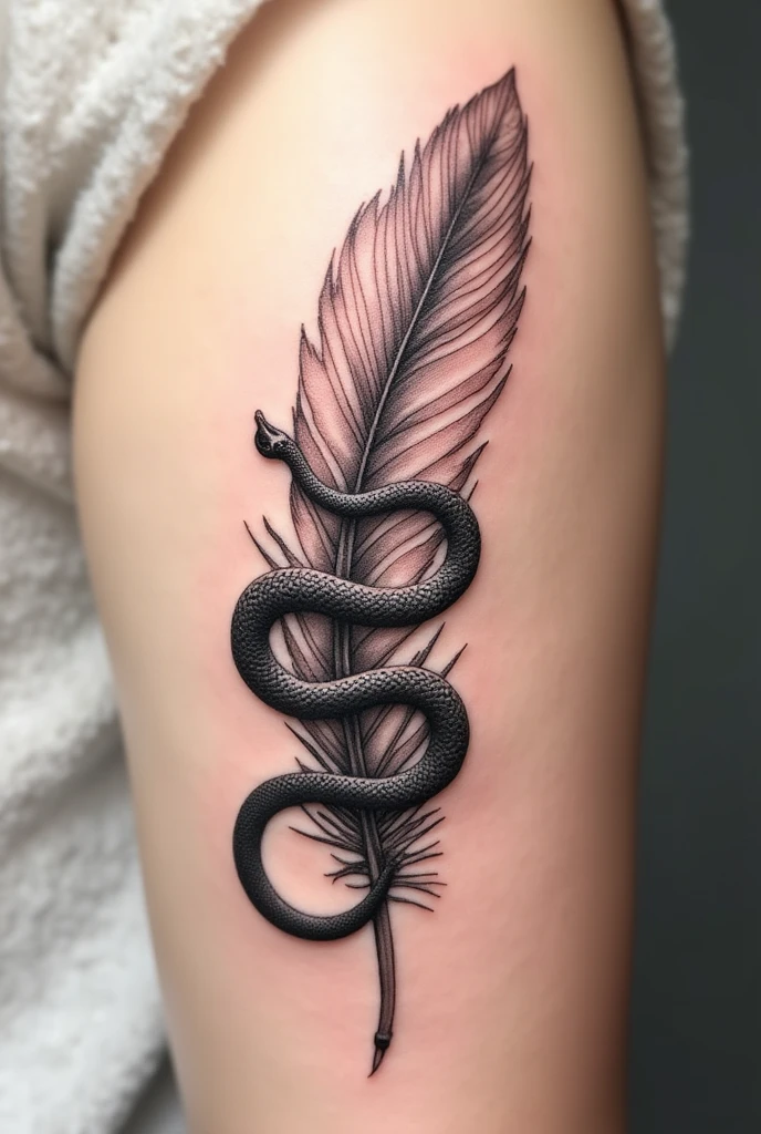 tatoo, with the meaning prudent as a serpent but without malice as a dove