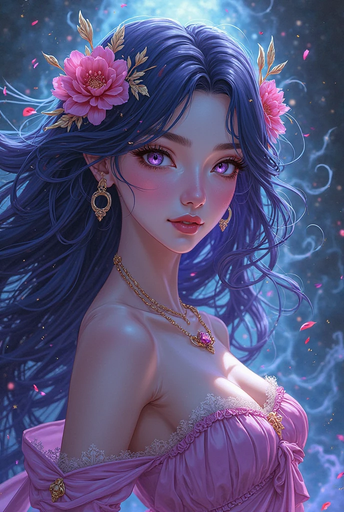 mermaid purple hair --auto --s2