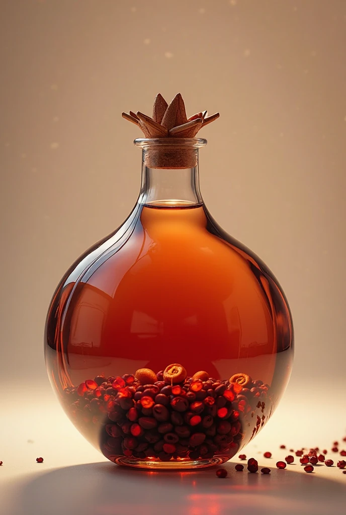 <lora:LadybugAI:.9>, LadybugAI bottle of whiskey , red and black
