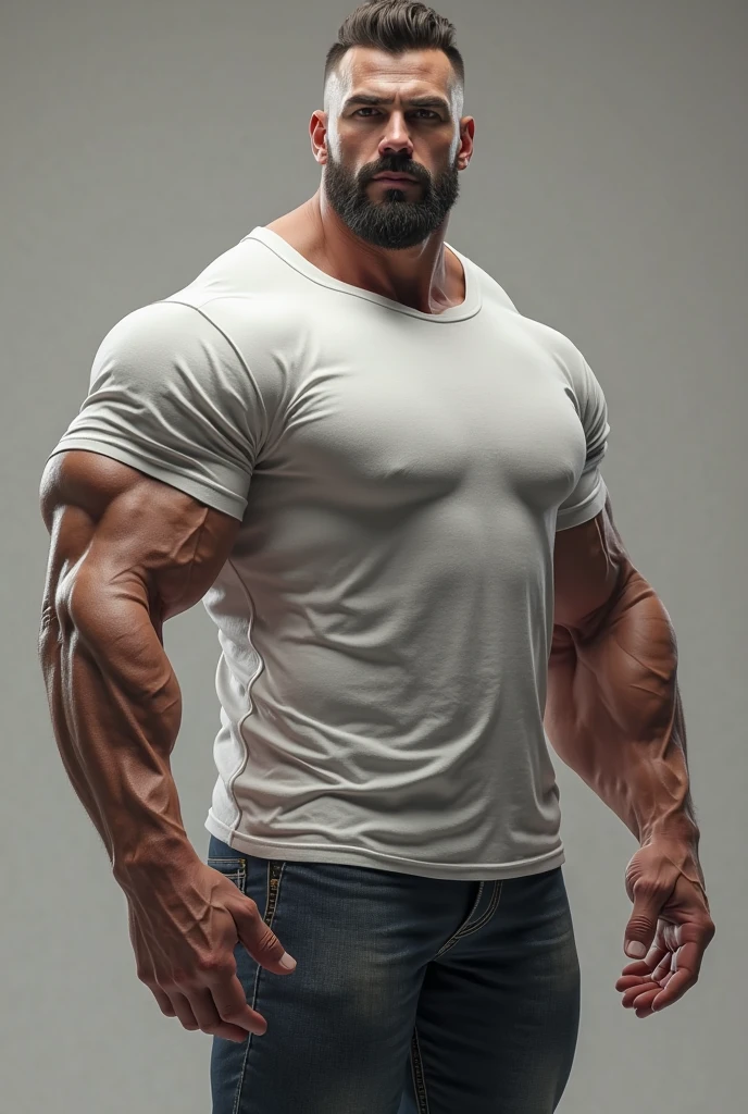 Muscular indian Latino gay man in shirt pant
