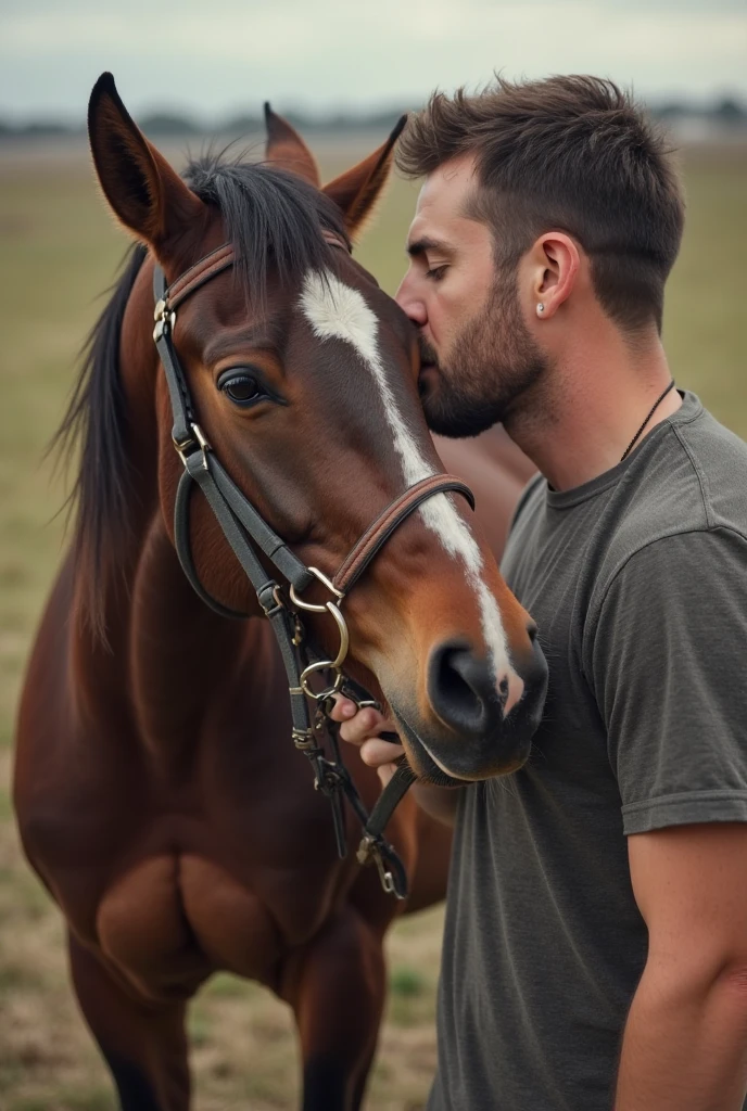 Man having sex with horse