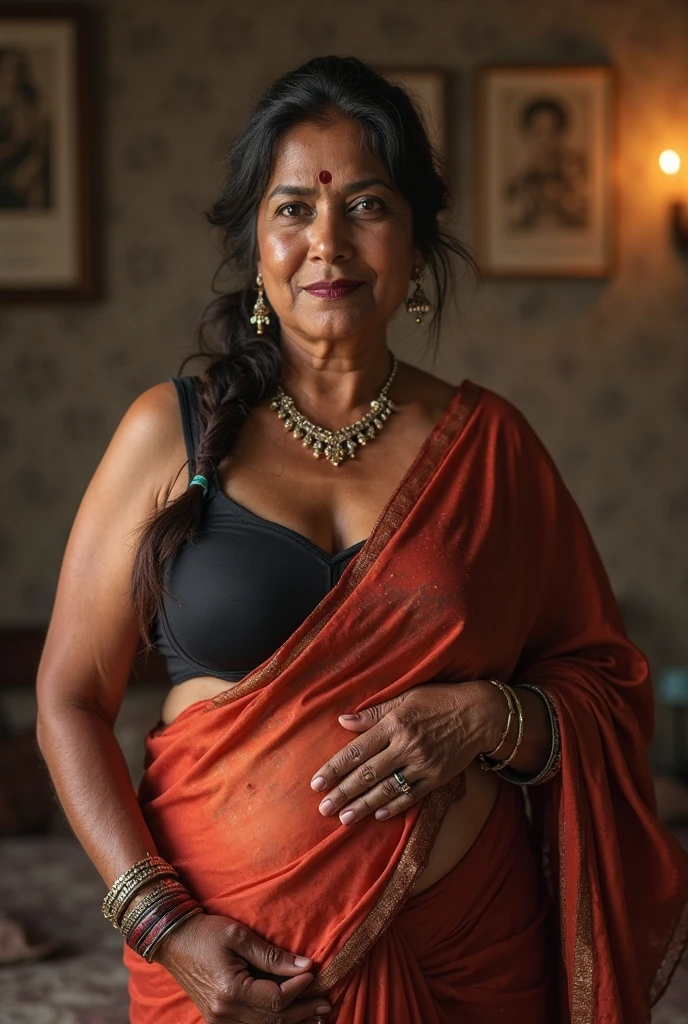 Indian aunty strips