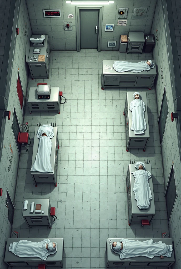 The Old Hospital, Russia, Drawn, dirty