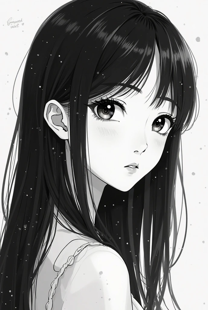 8K、master piece、highest quality、highest level、Highest image quality、Draw with black ink on white paper、ink style drawing、black and white、A flashy girl in Shibuya smiling、Pen strokes are very detailed and dynamic、Expressing shading with precise lines、delicate and accurate expression、modern art、Stroke style with distinct strengths and weaknesses、Artistic expression、great technique、