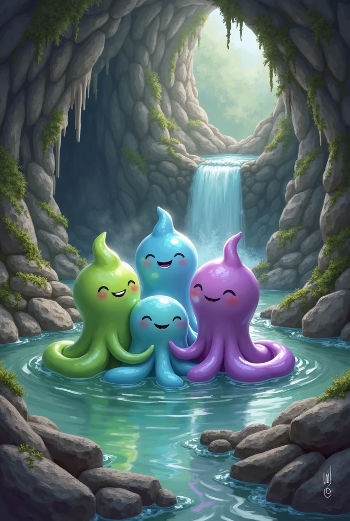 (masterpiece), (best quality), (high res), (perfect anatomy) (perfect face, (Female slime), (slime girl), teenager, (((transparent))), (gooey), (blue slime skin), (((glowing white irises))), (blue short shoulder length slime hair), wide hips, thick thighs, narrow waist, huge breasts, (forest), (night) ((transparent body)), smiling, ((slime)) ((blue slime body)), (sex) (kissing) (French kiss), (kissing each other), penetration, getting fucked, ((cum on face)), ((cum on mouth)), ((cum on body)), ((full of cum)), (((cum everywhere))), drowning in cum, used, ((((orgy)))), left in the ground full of cum, cum leaking everywhere, showered in cum