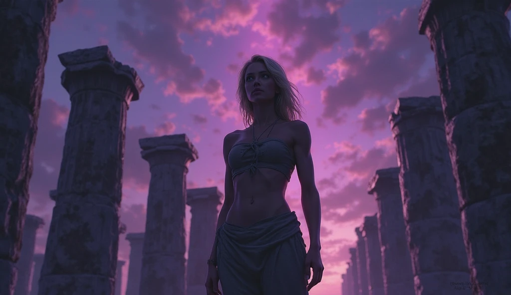 Beautiful young Margaret Quilly, 《last of us》, gaming console, Glasses, Ballet training uniforms, Hyperrealistic, 14 years old, Model body, Small breasts, Beautiful breasts, Long hair, Braided hair, Blonde hair, Long legs, 8K, Across the lake, cherry blossom, Sunlight, LED lighting, Blood on the wall, pool of blood, Full of human remains, Detailed reflection, Anime style