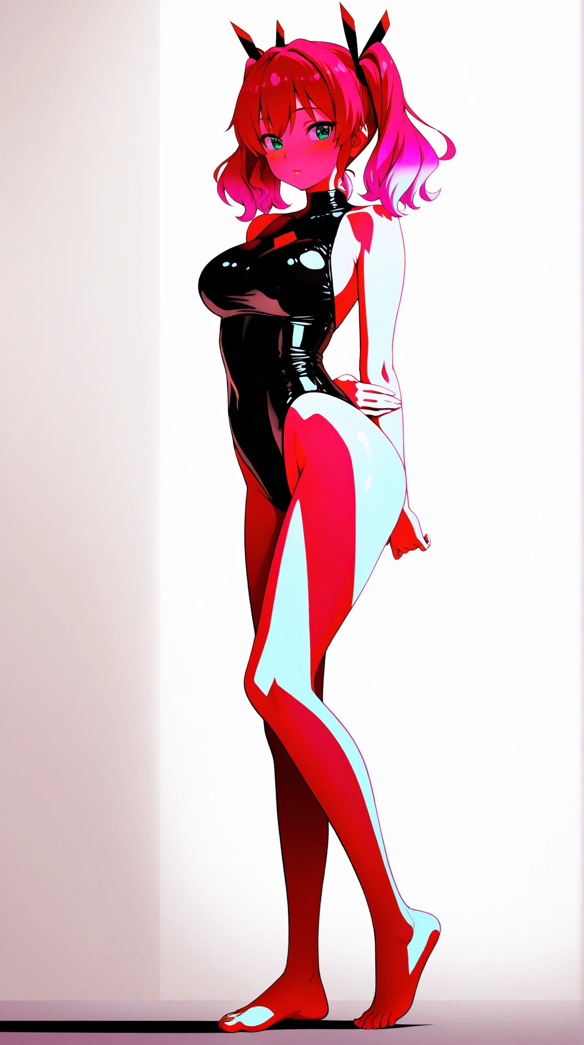 (masterpiece:1.2),(Highest quality),(Very detailed),(High resolution),(((Watercolor:1.3))),8k,wallpaper,Milla Jovovich,(((Black front zip bodysuit))),sexy,(Perfect Eyes),(((Beautiful gradation created by layering:1.3)),(((Tarashikomi technique:1.3))),(sexyなポーズ)