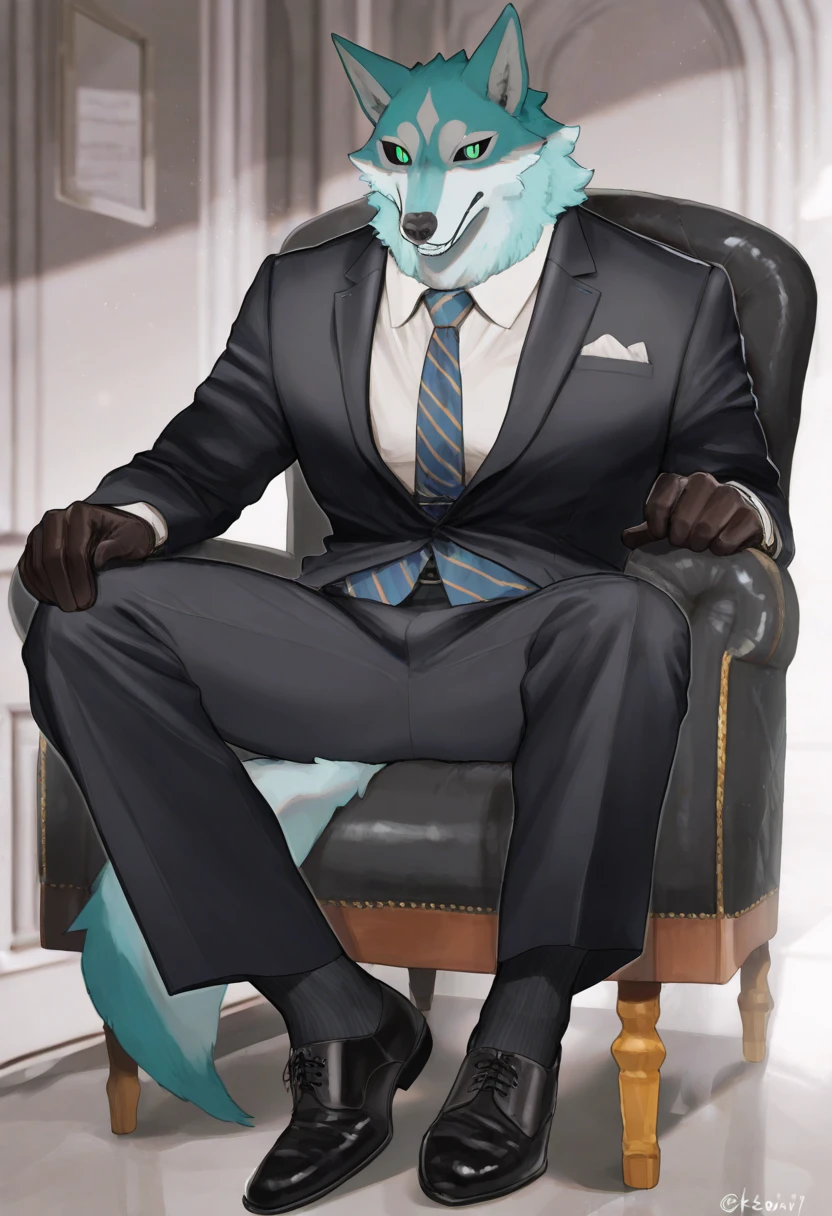 dad male polar bear blue eyes, standing pose, white briefs , watch , spread legs ,living room, sunlight, adidas shoes , all white socks , high quality , drawing black lineart , kemono , detailed eyes polar bear dad male office suit slighly well built glasses, blue eyes head crest hair, opening chest , wearing white sock, disney profile, drawing lineart