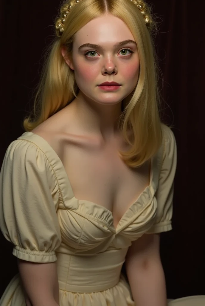 A raw, unedited photograph, taken with a low-quality cell phone camera, a candid photo of a maid cosplay, 23-year-old woman, look like as Ellie bamber, Wearing a sexy maidsuit.With striking features, beautiful full lips, shy look, youthful appearance, light brown long hair, (honey-colored eyes), bare legs, bathed in warm natural light.  The delicate curves of her body are portrayed faithfully, you can see her delicate body in detail. She is sitting near the balcony of her apartment, the style resembles a boudoir shoot. Agfa 4 0 0 color film, adjusted composition, beautiful framing lifestyle photography, candid, realistic, epic realism,l1vvydunne,SergeyProkudinGorsky