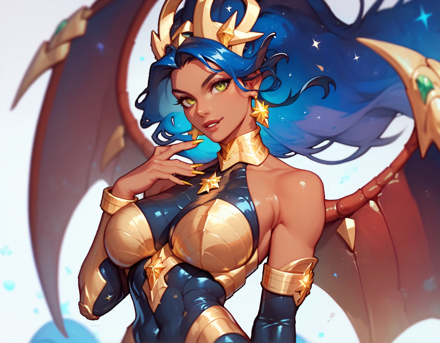 ((masterpiece)), ((ultra-hd)), ((best quality)), a classic beautiful fantasy girl wearing revealing armor