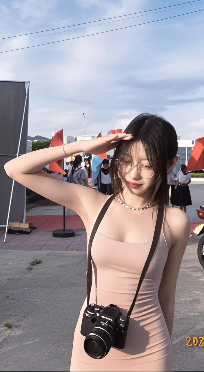 twicedahyun,urban,estreets, (day:1.1),(8k, best quality, masterpiece:1.2), (intrincate details:1.4), photorealistic:1.4), octane render, complex 3d render ultra detailed, studio soft light, rim light, ultra detailed, realistic skin texture, detailed face, beatiful detailes eyes, extremely detailed cg unity 8k, tights, pantyhose, fishnet, fullbody