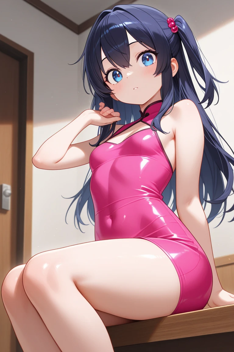 highest qualityr、Highly detailed anime super detail、obra maestra、ANATOMICALLY CORRECT、Mano detallada、(Madre 1.6)、8k、Me encantan mis mareas、sexual arousal、Top Line、Pecho enorme、muslos muslos muslos muslos muslos、Persistente、Punzada、Doloroso、vomit、cold sweat、sudar profusamente、Stuffiness、Los juegos previos、(Delantal desnudo:1.6)、skin moisturizing、(Cuerpo empapado:1.3)、Detalle Ojo、NSFW、Erotick、Glossy lotion on the head、Delantal desnudo、Los mejores pendientes、opresivo、Los mejores collares、cum en、Stuffiness、Extend your crotch yourself、Cabello lustroso、axilas、Pelo en la entrepierna、、Casa del novio、Teats see through、durante las sentadillas、masturbation、rayas en la entrepierna、Mira desde arriba