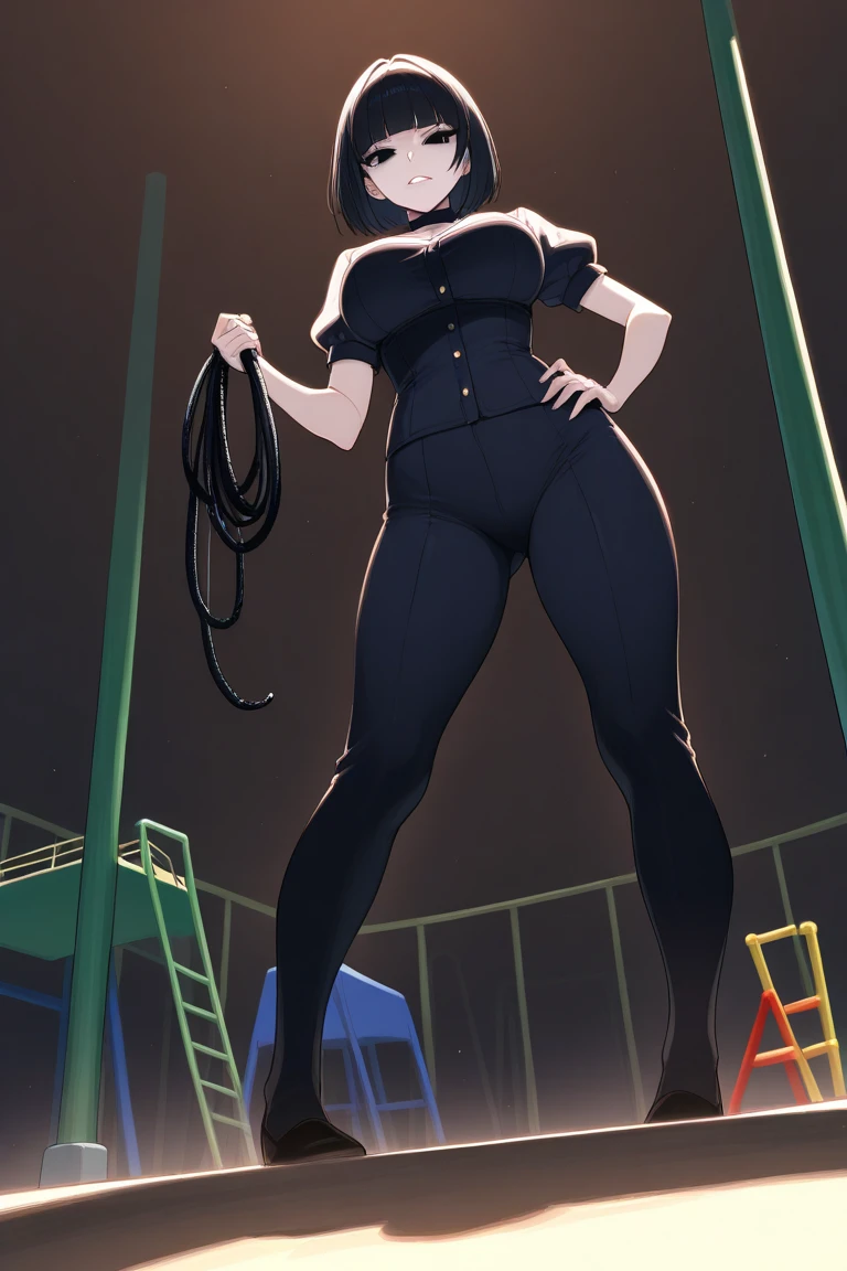 Muslim female daughter. It's a . Kid . Latex swimsuit. High heels. Vibrators. Ballgag.