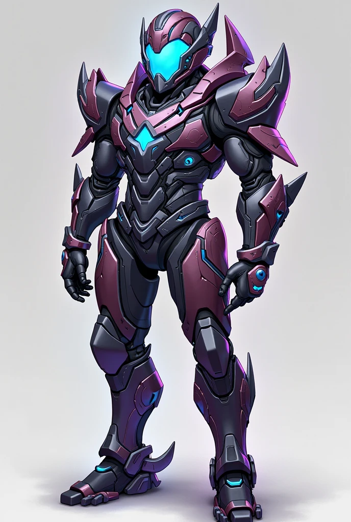 Pink Lightspeed Rescue Ranger from Power Rangers, frontal, full-length, looking at the camera, facing the audience, standing pose, simple background, volumetric light, detailed full-body concept, sleek digital concept art, beautiful full-body concept art, art trend, CGsociety full-length,