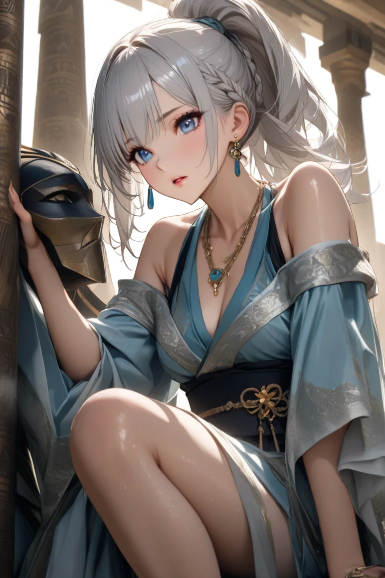 Best quality,Masterpiece,illustration,an extremely deciple and beautiful,Extremely detailed,CG,Unity,8K wallpaper,Amazing,finedetail,Master,Best quality,offcial art,Extremely detailed Cg Unity 8K wallpaper,absurderes,Incredibly Ridiculous res,hugefilesize, ultra - detailed, A high resolution, The is very detailed, Nice detailed girl, very detailed eyes and faces, Beautiful detailed eyes, light in face,(Hanfu:1.1),1girll, full bodyesbian, Full body photo, wie z_swarm,On your stomach,glute,plaques,getting beat up