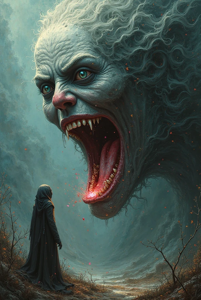 mouth of truth In town Horror